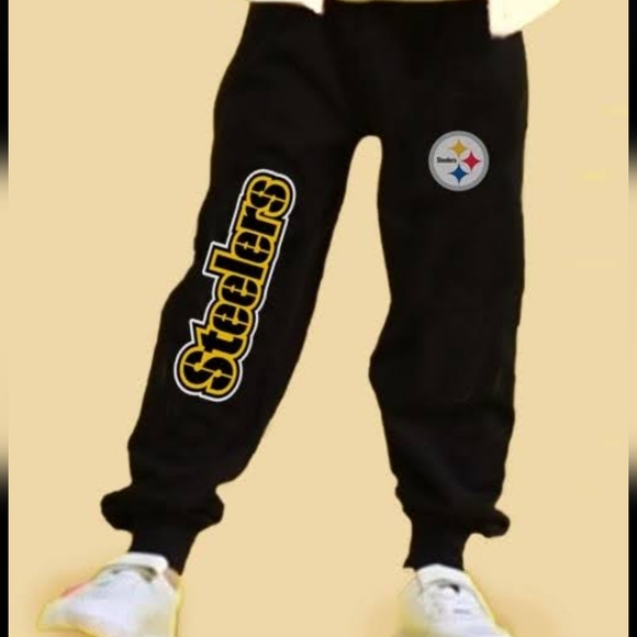 Pittsburgh Steelers Toddler Jogger Sweatpants 4T - Picture 1 of 2